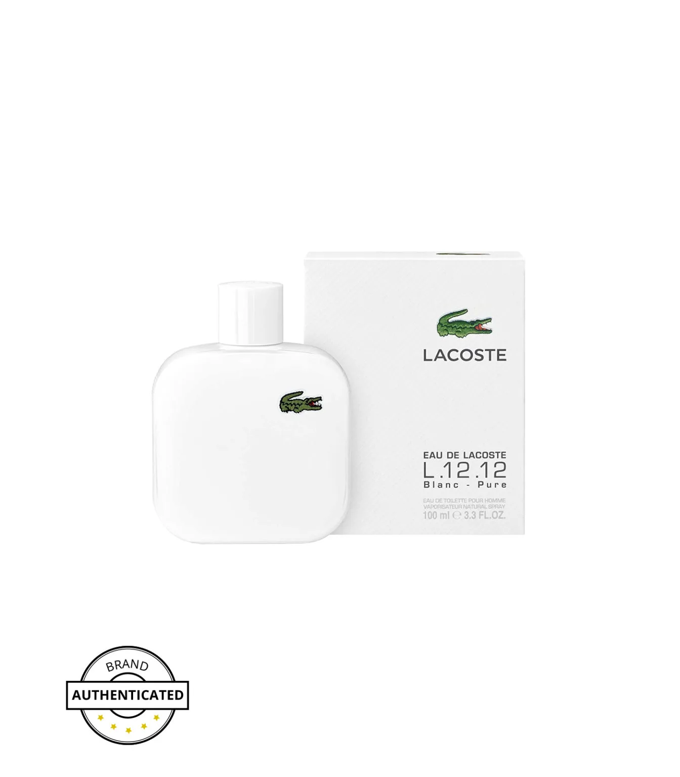 Eau De Lacoste L.12.12 Blanc by Lacoste Perfume for Men Edt 100ml - Image 3
