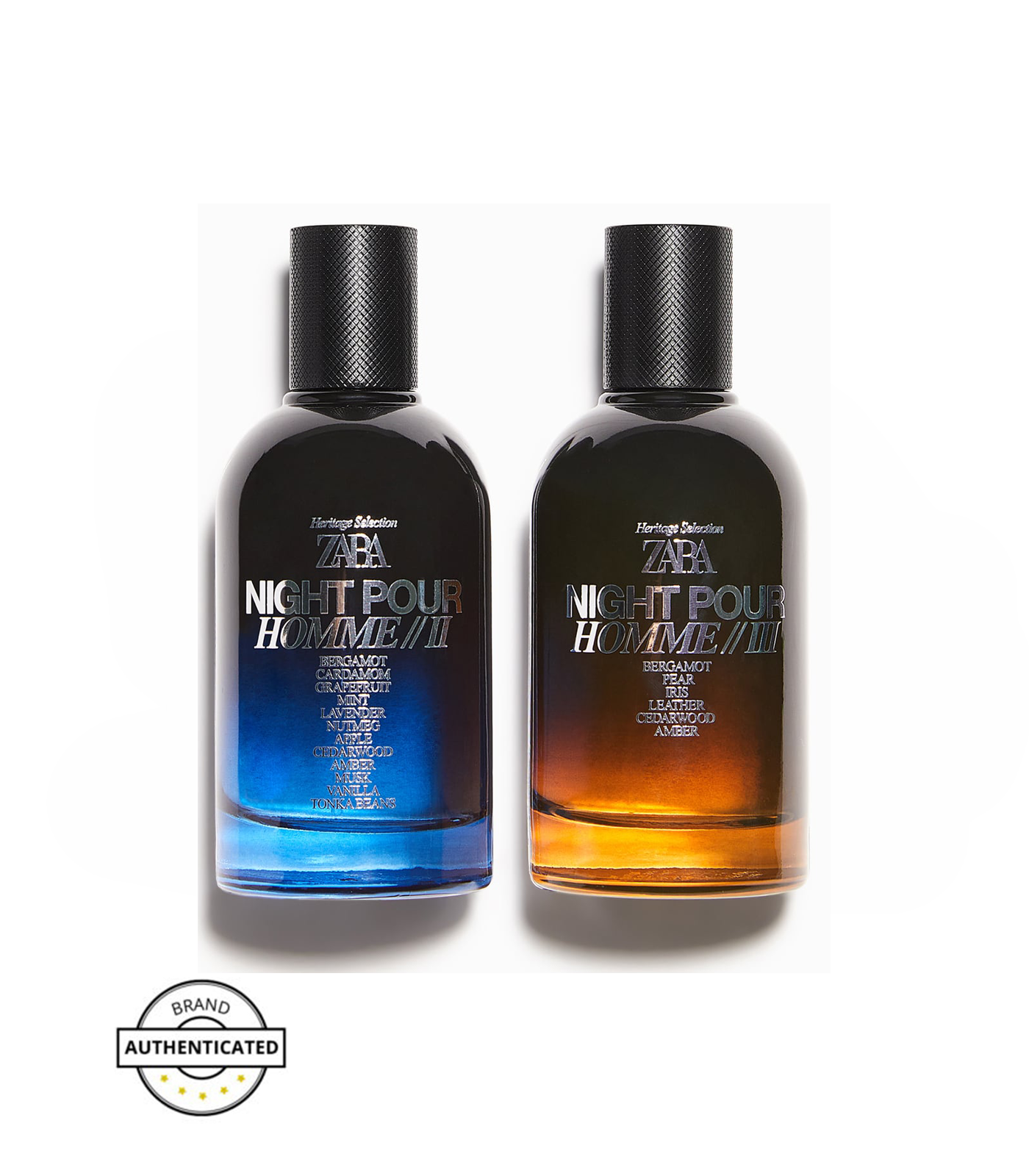 ZARA | NIGHT POUR HOMME II + III
